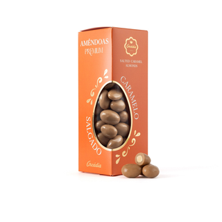 Cx Amêndoa Caramelo Salgado 200gr