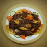 Ternera Con Salsa De Ostras