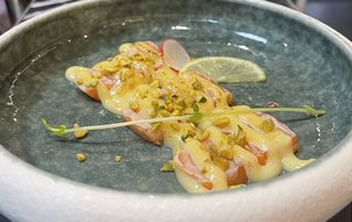 817. Sashimi flambe 10pz