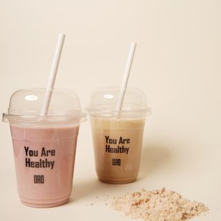 ვეგანური ვანილის პროტეინ შეიკი