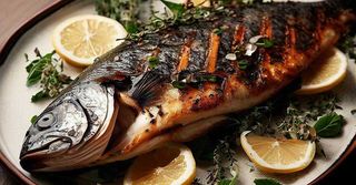 Plat Poisson Loup Grillé