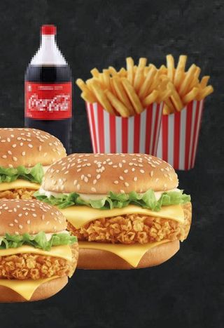 Combo 4 - Hamburguesas