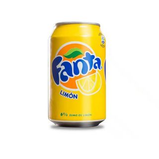 Fanta Limón lata 330ml.