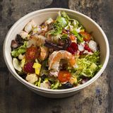 Salpicón de marisco con guacamole