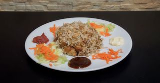 Piatto di riso pakistano