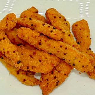 Tiras de pollo picante