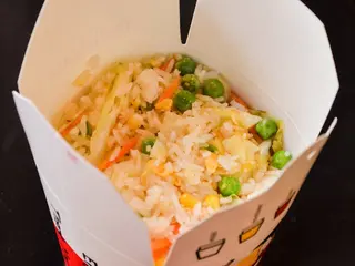 Menú Arroz Con Verduras