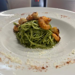 Espagueti Al Pesto ()