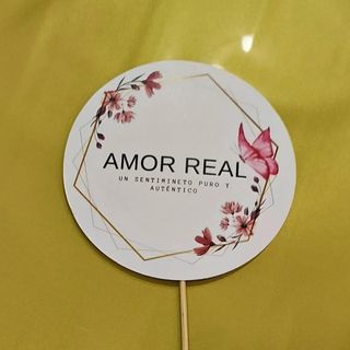 Cartel "Amor real"