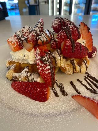 Frutta fresca e Panna