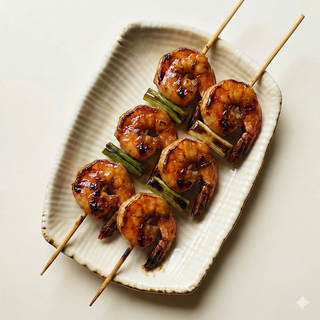 Pinchitos de Langostino Teriyaki