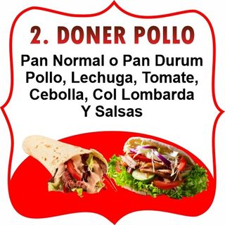 Doner Pollo (Grande)