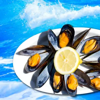 Mejillones al vapor