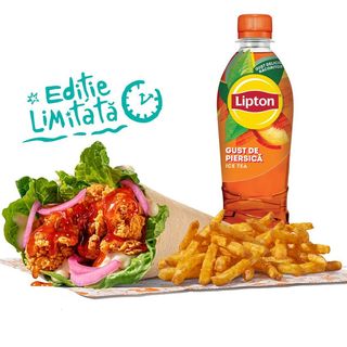 Red Hot Honey Wrap Large Meal