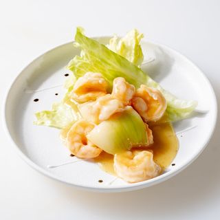 131 Gamberi in salsa curry