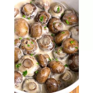 Шампіньйони обсмажені в сметані (250г)