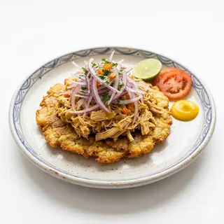 Patacón Con Pollo
