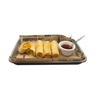 4 Thai Rolls Pollo curry