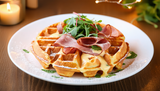 Gaufre Jambon Fumé