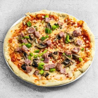 Pizza de Bacon