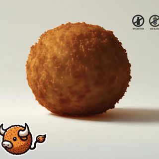 3 Croquetas de rabo de toro - sin lactosa