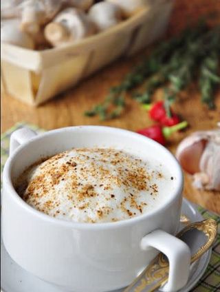 Суп-капучино из шампиньонов (300 гр.)