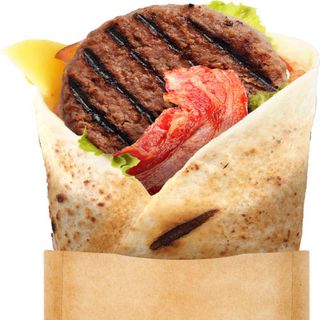 Menú Mega Wrap Smoky Beef & Bacon