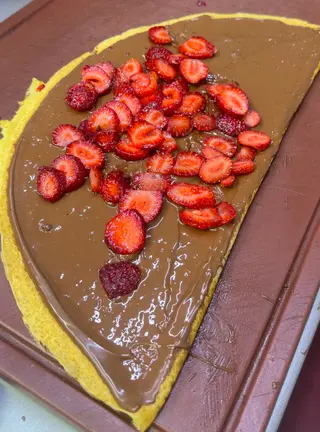 Clatita Nutella si capsuni