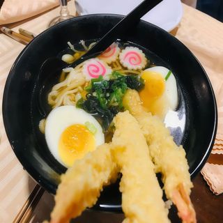 25b. Ramen gamba tempura