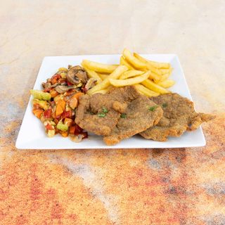 Escalope de ternera