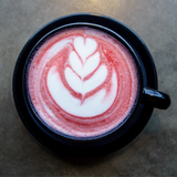 Pink latte