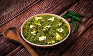 Palak paneer