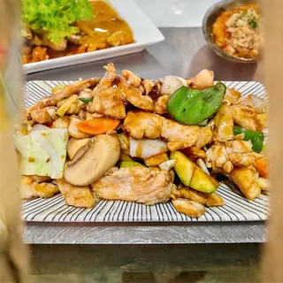Verduras Con Pollo