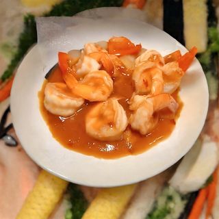 43. Gamberi al curry