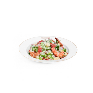 Salade césar aux Gambas