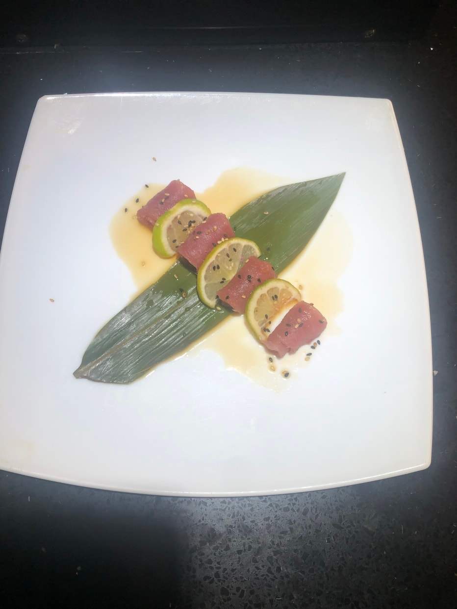 2. Carpaccio di tonno