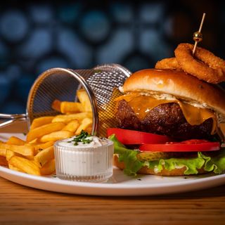 Bouble crispy chicken burger 400gr