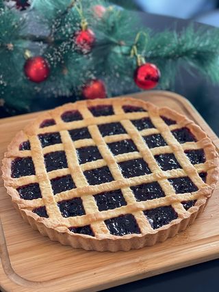 Пирог со смородиной