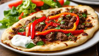 Lamardzo z sałatką