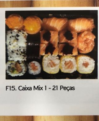 F15. Caixa Mix 1- 21 Peças