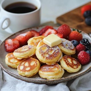 Mini pancake de la casa 