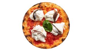 Burrata e alici di Cetara