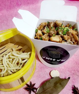 ჩინური ატრია ქათმით