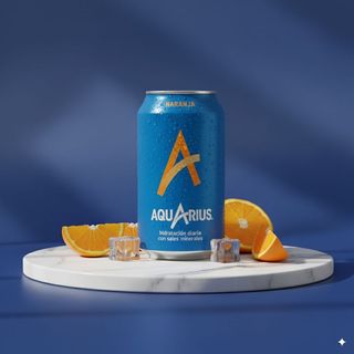 Aquarius de Naranja lata (330 Ml)