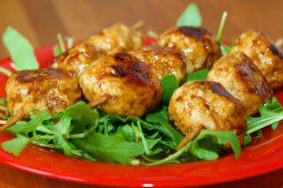 Brochettes Boulettes de Poulet