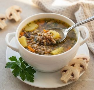 Суп Гречаний з грибами  (400г)