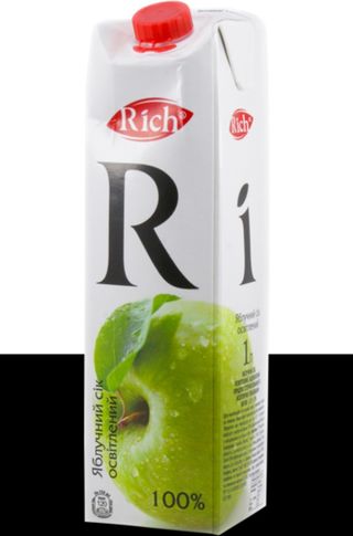 Сік яблучний Rich (1л)