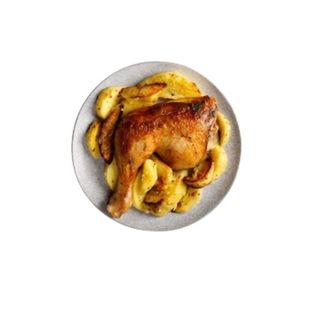 Menú Muslo De Pollo