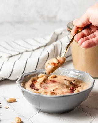 Copo de Iogurte Manteiga de Amendoim