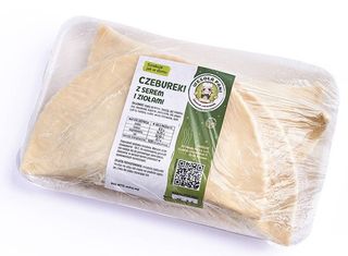 Czebureki z serem i ziołami